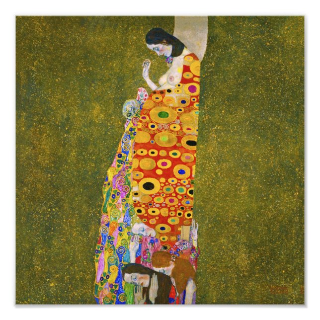 Gustav Klimt - Hope II Photo Print (Front)