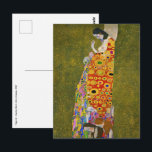 Gustav Klimt - Hope II Postcard<br><div class="desc">Hope II - Gustav Klimt,  Oil on Canvas,  1907</div>