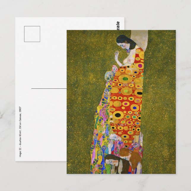 Gustav Klimt - Hope II Postcard (Front/Back)