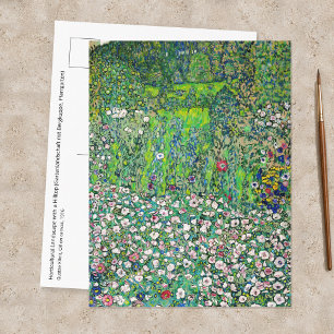 Gustav Klimt - Horticultural Landscape and Hilltop Postcard