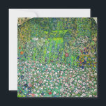 Gustav Klimt - Horticultural Landscape and Hilltop Thank You Card<br><div class="desc">Horticultural Landscape with a Hilltop - Gustav Klimt,  Oil on Canvas,  1916</div>