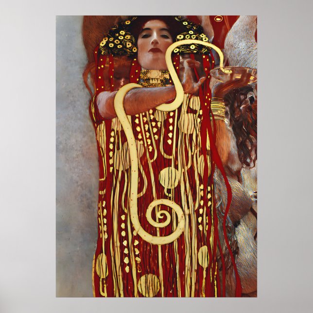 Gustav Klimt Hygieia  Posters & Prints (Front)
