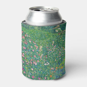 Gustav Klimt - Italian Garden Landscape Can Cooler
