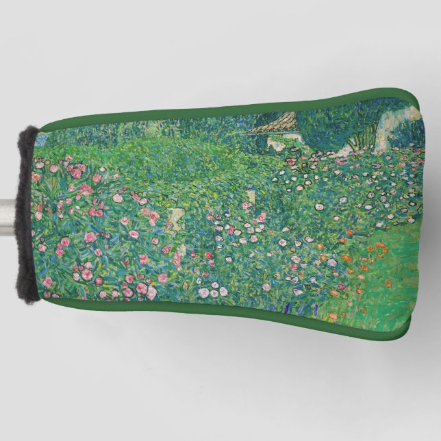 Gustav Klimt - Italian Garden Landscape Golf Head Cover (Front)