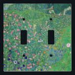 Gustav Klimt - Italian Garden Landscape Light Switch Cover<br><div class="desc">Italian Garden Landscape / Italian Horticultural Landscape - Gustav Klimt,  Oil on Canvas,  1913</div>