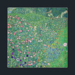 Gustav Klimt - Italian Garden Landscape Magnet<br><div class="desc">Italian Garden Landscape / Italian Horticultural Landscape - Gustav Klimt,  Oil on Canvas,  1913</div>