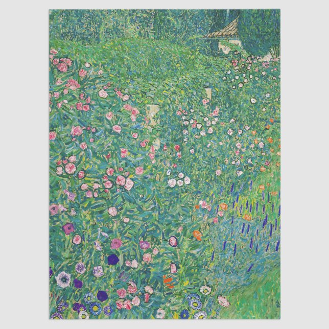 Gustav Klimt - Italian Garden Landscape Tissue Paper (Creator Uploaded)