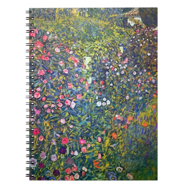 Gustav Klimt Italian Garden Notebook (Front)