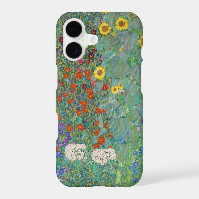 Gustav Klimt - Jardin de campagne avec tournesols (Verso)
