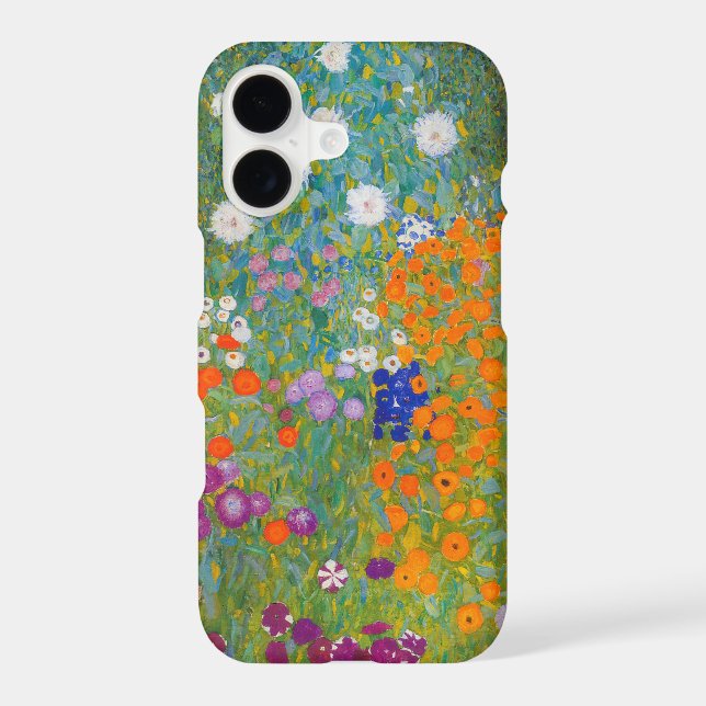 Gustav Klimt - Jardin des fleurs (Verso)