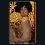 Gustav Klimt Judith Magnet<br><div class="desc">Gustav Klimt Judith magnet. Oil painting on canvas from 1901. Gustav Klimt’s beautiful depiction of the biblical story of Judith and Holofernes. Great for fans of Austrian symbolism, Klimt and fine art.</div>