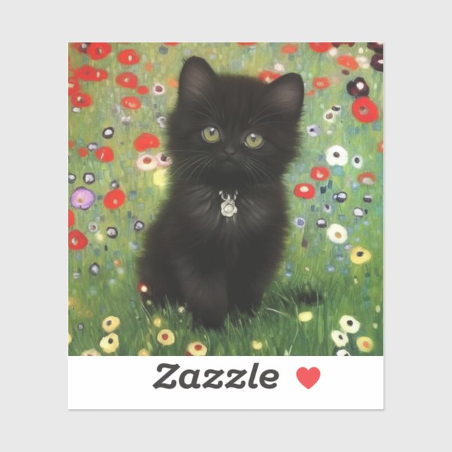 Gustav Klimt Kitten (Sheet)