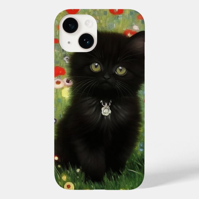 Gustav Klimt Kitten Case-Mate iPhone Case (Back)