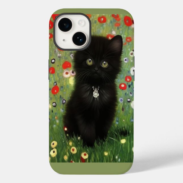 Gustav Klimt Kitten Case-Mate iPhone Case (Back)
