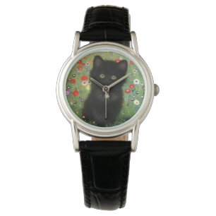 Gustav Klimt Kitten Watch