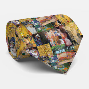Gustav Klimt ,“ Klimt's collage works ” ネクタイ Tie