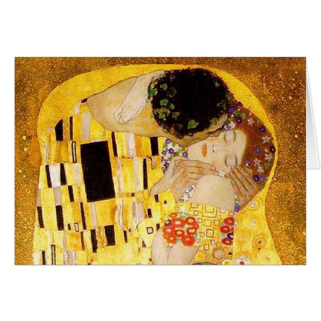 Gustav Klimt La Peinture Classique Du Kiss (Devant horizontal)