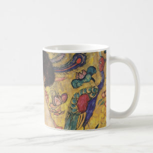 Gustav Klimt-Lady with a Fan    Coffee Mug