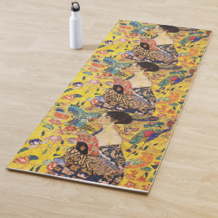 Gustav Klimt Lady With Fan Yoga Mat