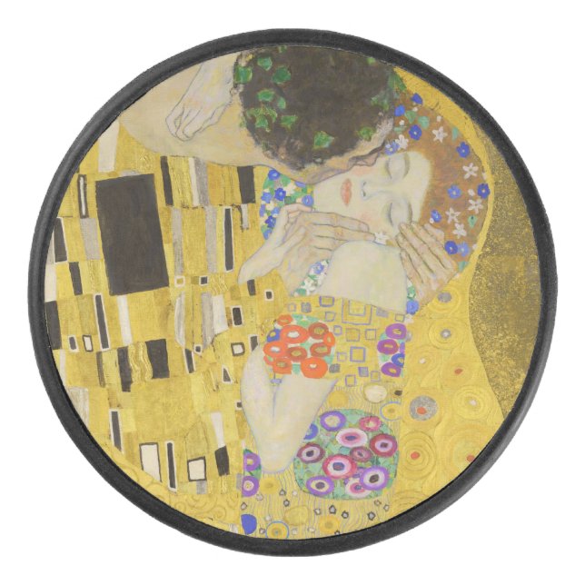Gustav Klimt - Le baiser (Devant)