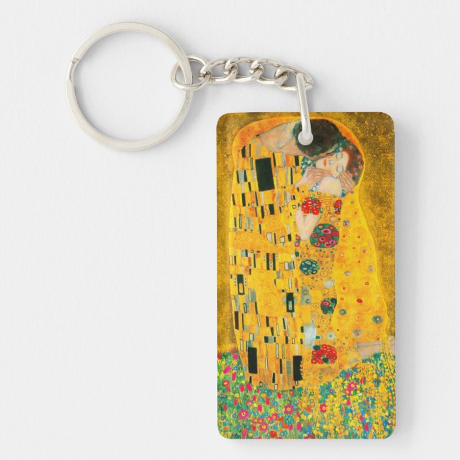 Gustav Klimt Le Baiser (Devant)