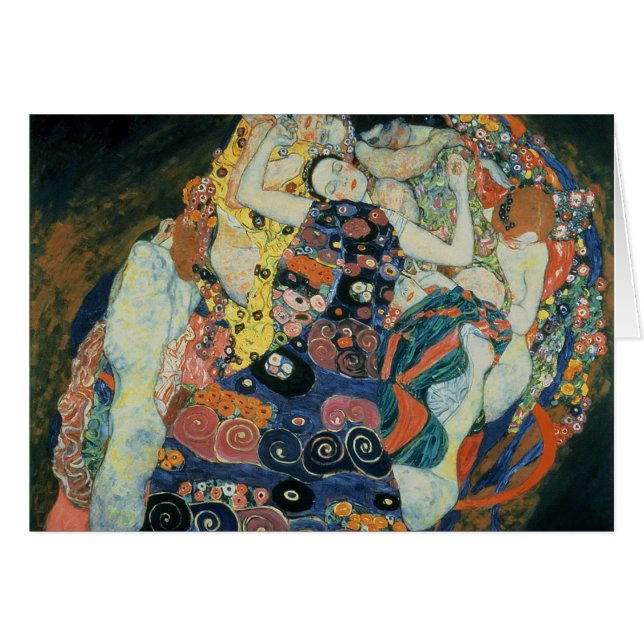 Gustav Klimt : "le premier " (Devant horizontal)