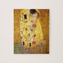 Gustav Klimt le puzzle de baiser