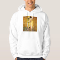 Gustav Klimt le sweat - shirt à capuche de baiser