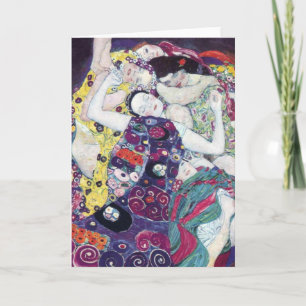 Gustav Klimt Les Cartes De Voeux Vierges