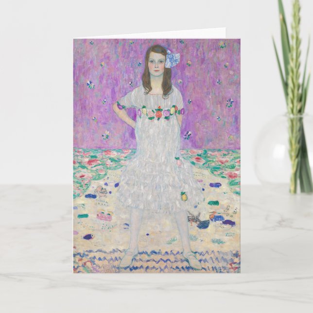 Gustav Klimt - Mada Primavesi Card (Front)