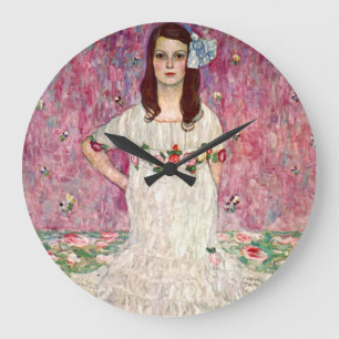 Gustav Klimt Mada Primavesi Large Clock