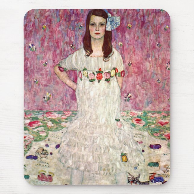 Gustav Klimt Mada Primavesi Mouse Pad (Front)