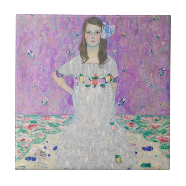 Gustav Klimt - Mada Primavesi Tile (Front)