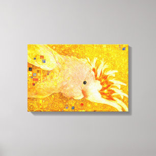 Gustav Klimt Major Mitchell Cockatoo Canvas Print