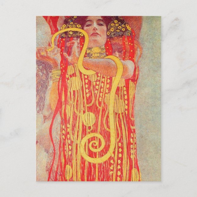 Gustav Klimt - Medizin Postcard (Front)