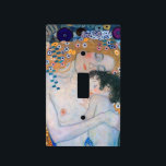 Gustav Klimt - Mother and Child Light Switch Cover<br><div class="desc">Mother and Child (detail of Three Ages of Woman) - Gustav Klimt,  Oil on Canvas,  1905</div>