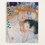 Gustav Klimt - Mother and Child Planner<br><div class="desc">Mother and Child (detail of Three Ages of Woman) - Gustav Klimt, Oil on Canvas, 1905</div>