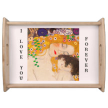 Gustav Klimt - Mother and Child