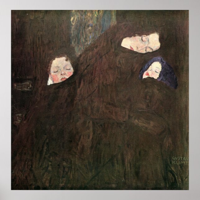 Gustav Klimt - Mother with Children Poster (Front)