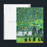 Gustav Klimt - Mountain Slope at Unterach Postcard<br><div class="desc">Mountain Slope at Unterach / Slope in a Forest on Attersee Lake - Gustav Klimt,  Oil on Canvas,  1916</div>