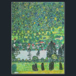 Gustav Klimt - Mountain Slope at Unterach Tissue Paper<br><div class="desc">Mountain Slope at Unterach / Slope in a Forest on Attersee Lake - Gustav Klimt,  Oil on Canvas,  1916</div>