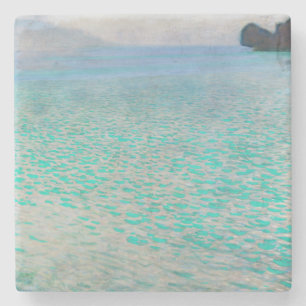 Gustav Klimt - On Lake Attersee Stone Coaster