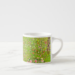 Gustav Klimt Orchard with Roses Espresso Cup