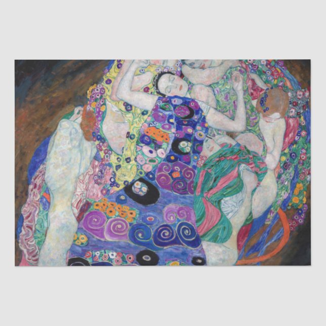 Gustav Klimt Painting The Virgin Tissue Paper (Front)