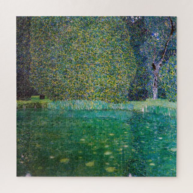 Gustav Klimt - Park of Schloss Kammer am Attersee Jigsaw Puzzle (Vertical)