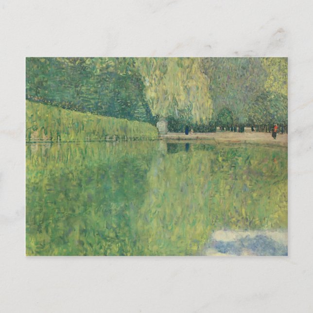 Gustav Klimt- Park of Schönbrunn Postcard (Front)