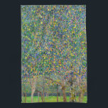 Gustav Klimt - Pear Tree Kitchen Towel<br><div class="desc">Pear Tree - Gustav Klimt,  Oil on Canvas,  1903</div>