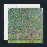 Gustav Klimt - Pear Tree Thank You Card<br><div class="desc">Pear Tree - Gustav Klimt,  Oil on Canvas,  1903</div>