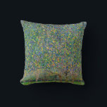 Gustav Klimt - Pear Tree Throw Pillow<br><div class="desc">Pear Tree - Gustav Klimt,  Oil on Canvas,  1903</div>