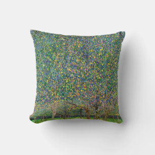 Gustav Klimt - Pear Tree Throw Pillow